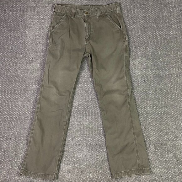 Carhartt Relaxed Fit Washed Twill Utility Work Pants Men's 36 x 34 Fit 36 x 32 - Picture 1 of 12